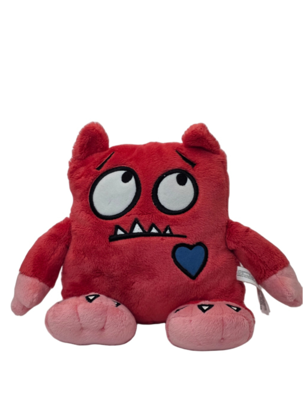 Love Monster Plush Stuffed Animal Toy Red Pink One Size